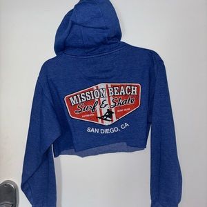 Vintage California Hoodie Cropped 💙